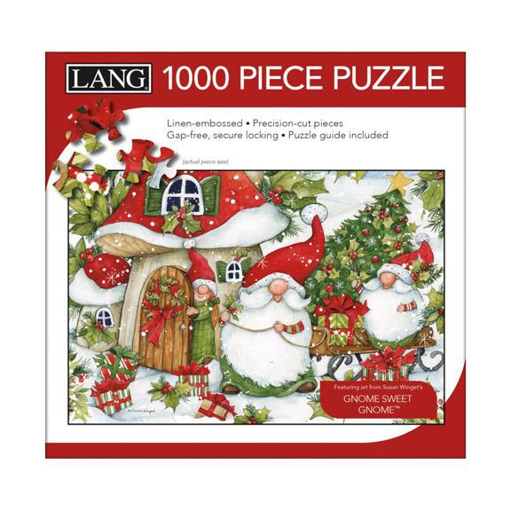 Holiday Gnomes 1000 Piece Puzzle