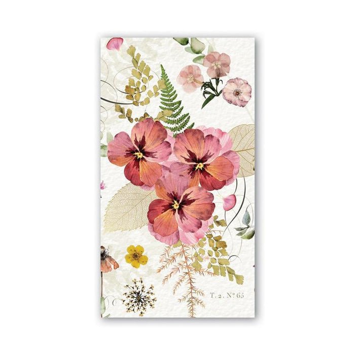 Pressed Flowers Guest Towel