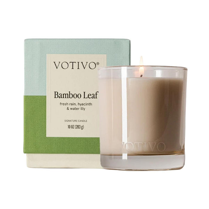 Bamboo Leaf Signature Candle