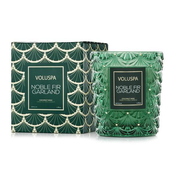 Noble Fir Garland Classic Candle
