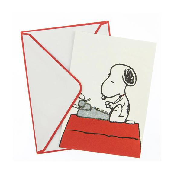 Peanuts Snoopy Typewriter Boxed Cards