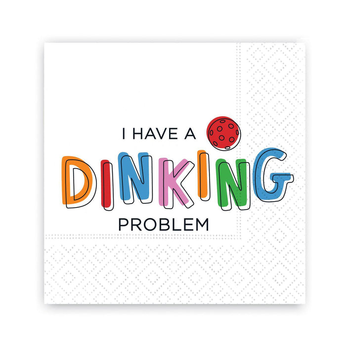 Dinking Problem Beverage Napkins