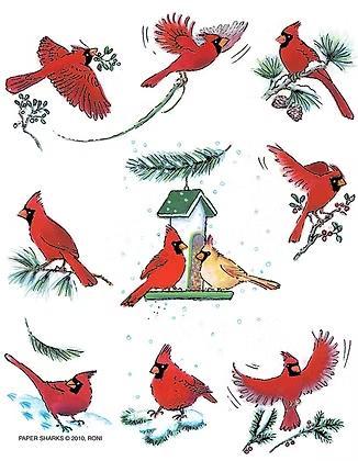 Cardinals Flour Sack Towel