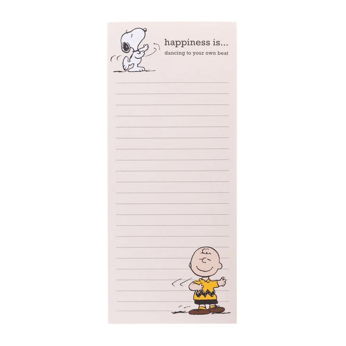 Peanuts® Dancing List Pad