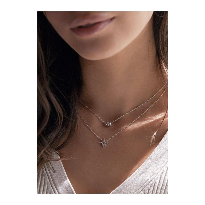 North Star Necklace - Silver Plated