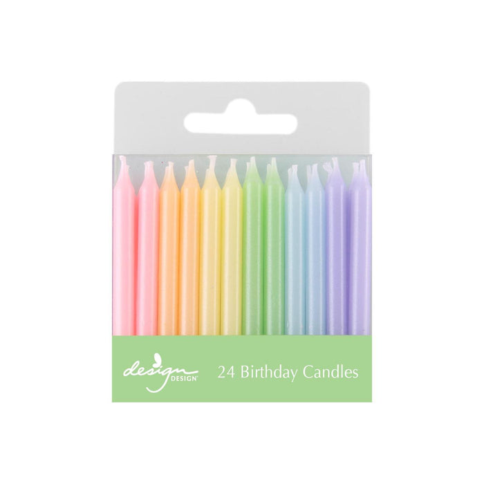 Rainbow Pearl Candles