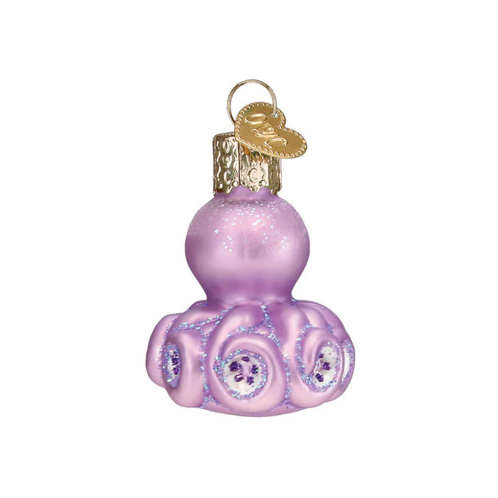 Mini Octopus Glass Ornament