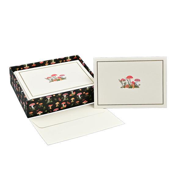 Mushrooms Boxed Notes