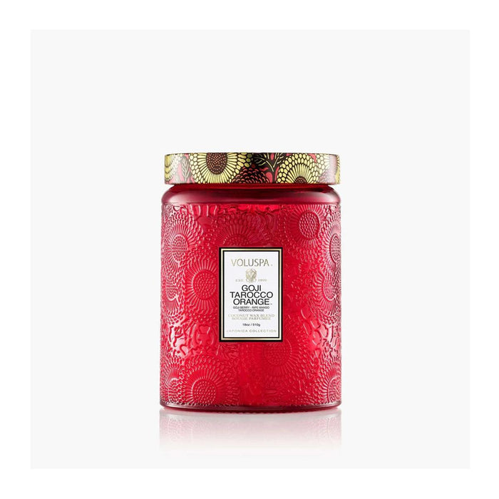 Goji Tarocco Large Jar Candle