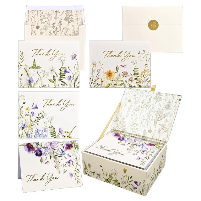 Wildflowers Premium Note Cards