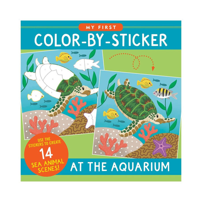 First Color by Sticker: At the Aquarium