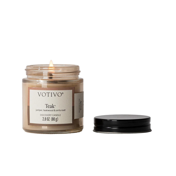 Teak Discovery Jar Candle