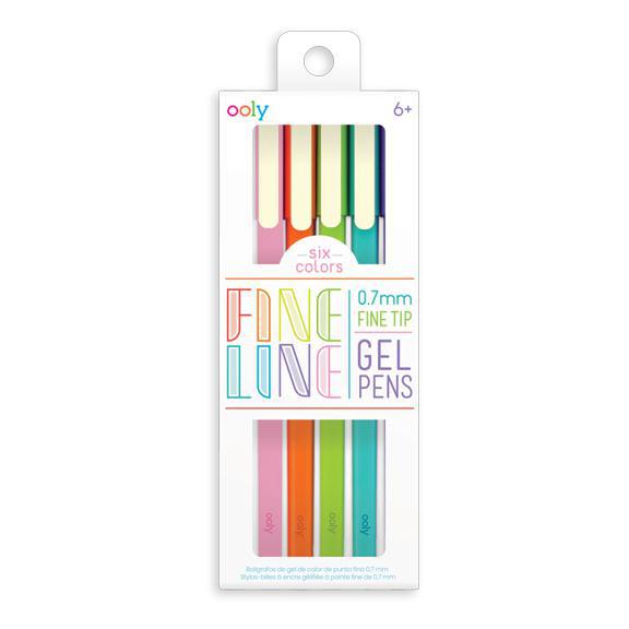 Fine Line Colored Gel Pens