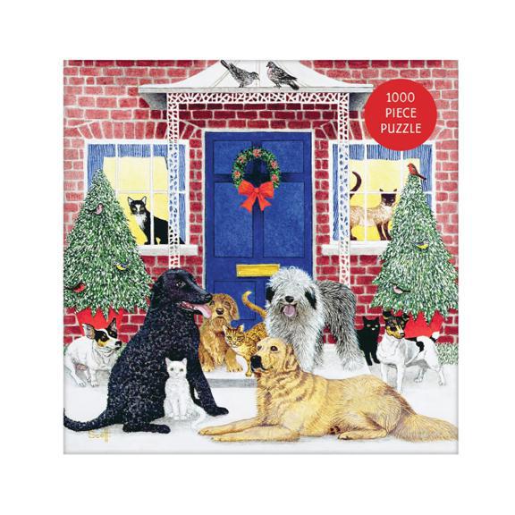 Christmas Cottage 1000 Piece Puzzle