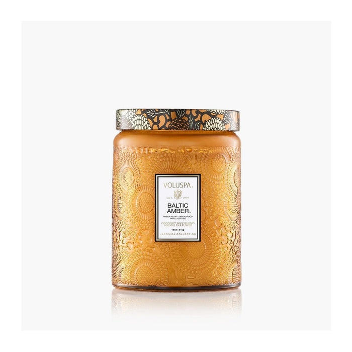 Baltic Amber Large Jar Candle