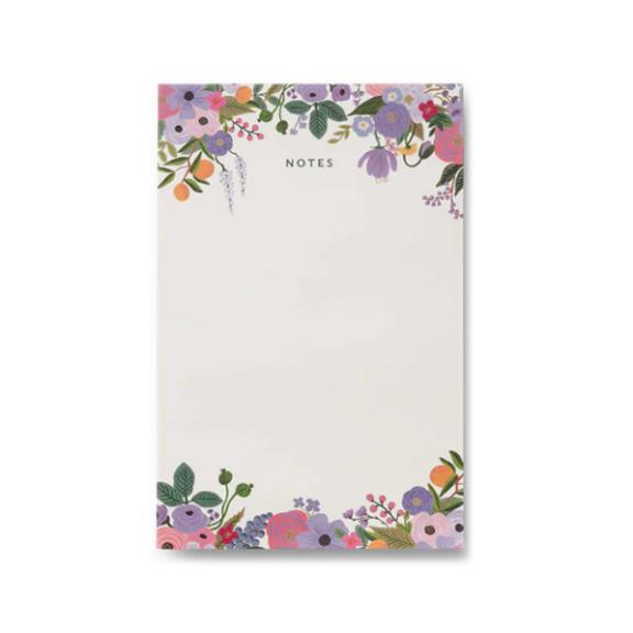 Violet Garden Party Notepad