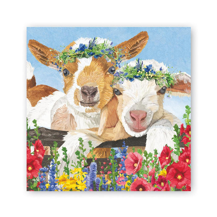 Gary and Gracie Beverage Napkins