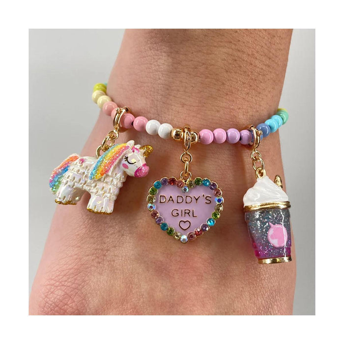 Charm It! Gold Unicorn Smoothie Charm