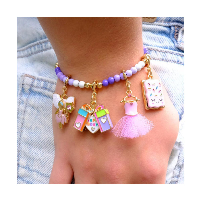 Charm It! Gold Glitter Fairy Charm