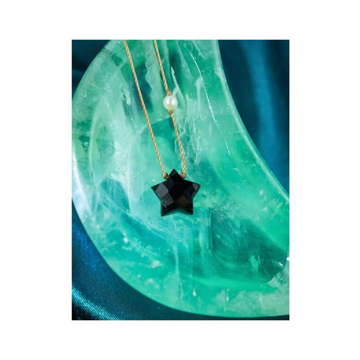 Shoot for the Stars Necklace - Black Onyx