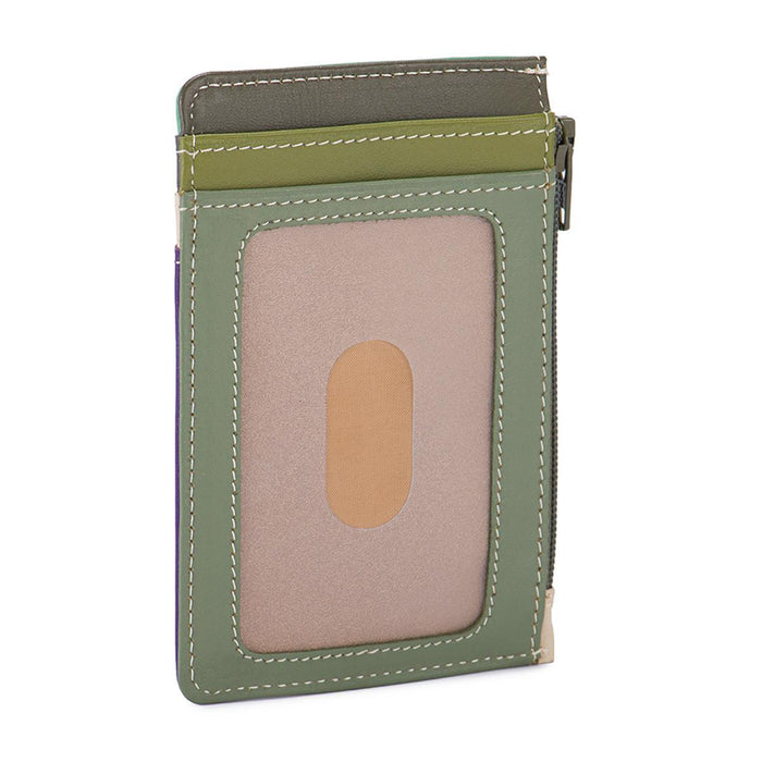 Credit Card Holder with Coin Purse - Orchid