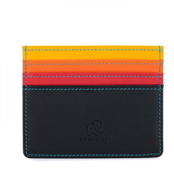 Small Credit Card Holder - Black Pace