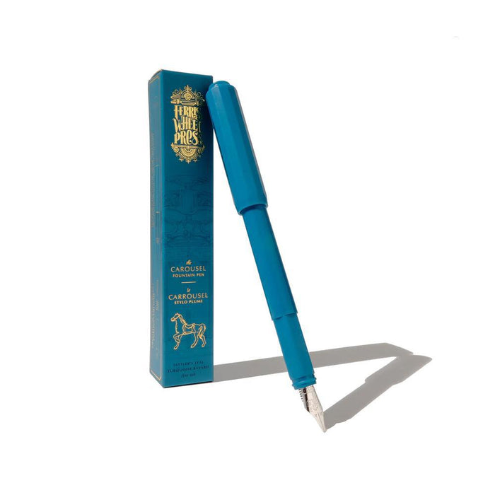 Carousel Fountain Pen - Fine Nib - Tattler's Teal