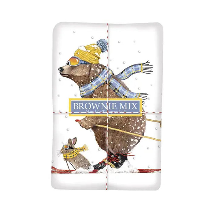 Ski Bear Rabbit Brownie Mix