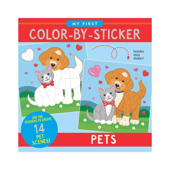 Color-by-Sticker: Pets