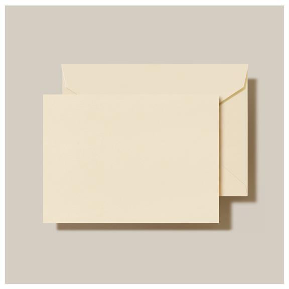 Ecru Folded Notes