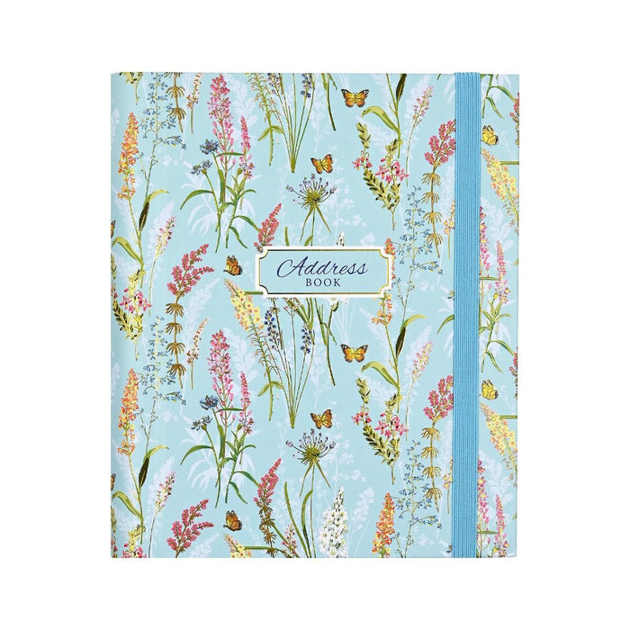 Blooms & Butterflies Large Address Book