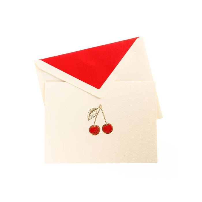 Cherries Petite Press Boxed Notes
