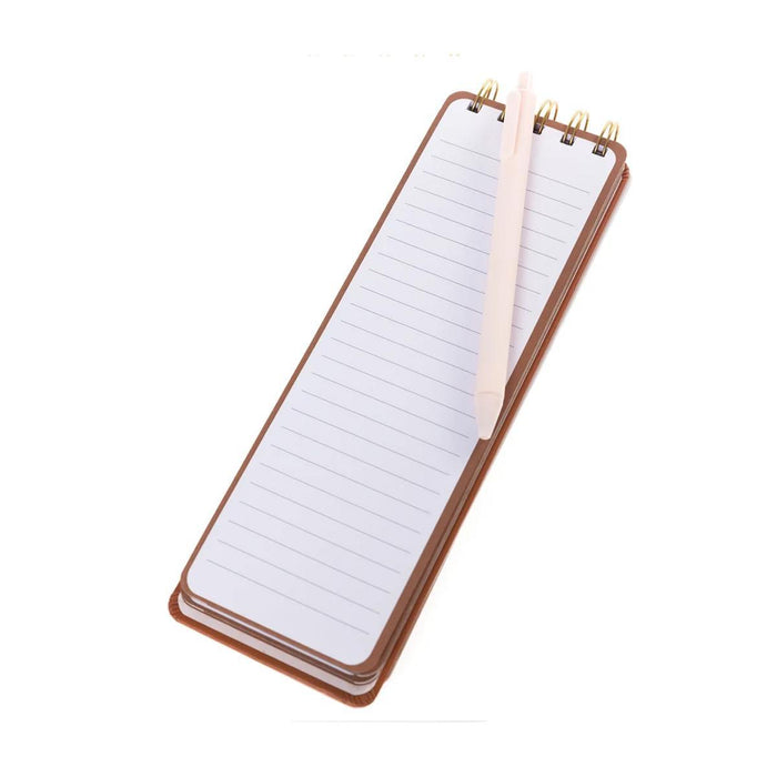 Small Flower Reporter Notepad with Pen