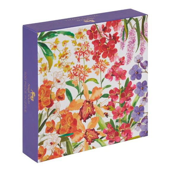 Exotic Orchids 500 Piece Puzzle