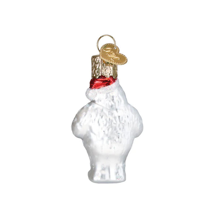 Mini Bumble Glass Ornament