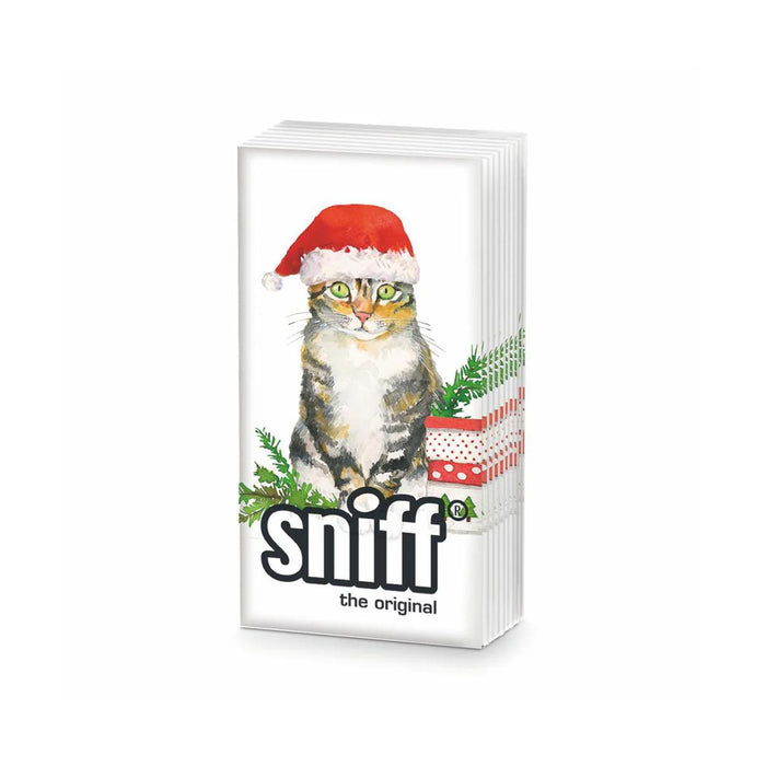 Christmas Kitty Pocket Tissues