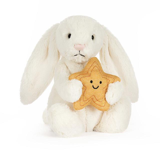 Cream Bunny with Star