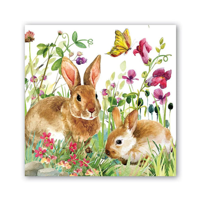 Bunny Meadow Beverage Napkins