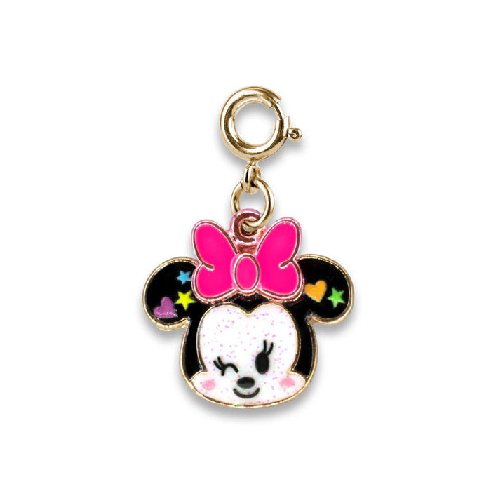 Charm It! Gold Glitter Minnie Charm