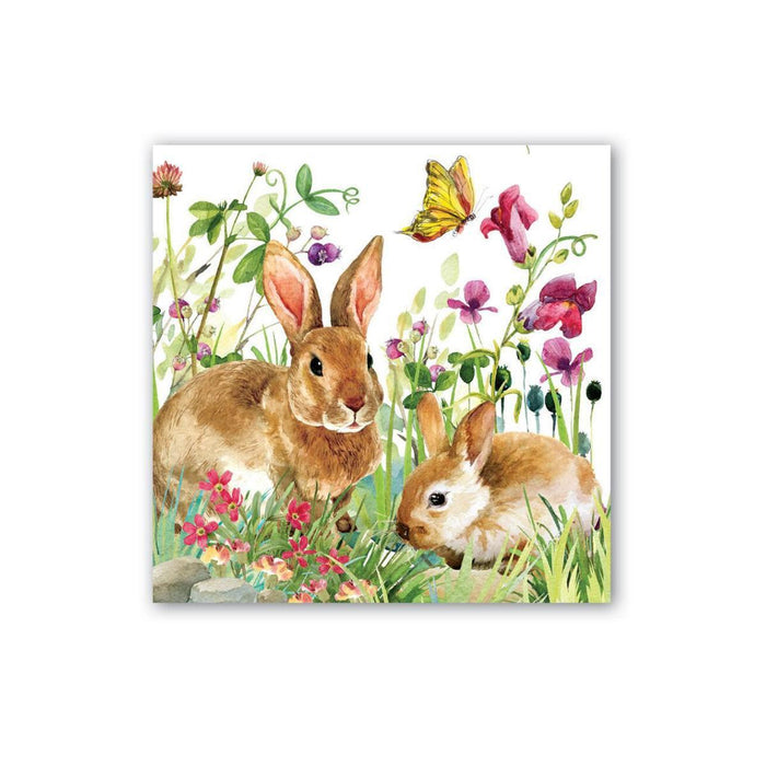 Bunny Meadow Beverage Napkins