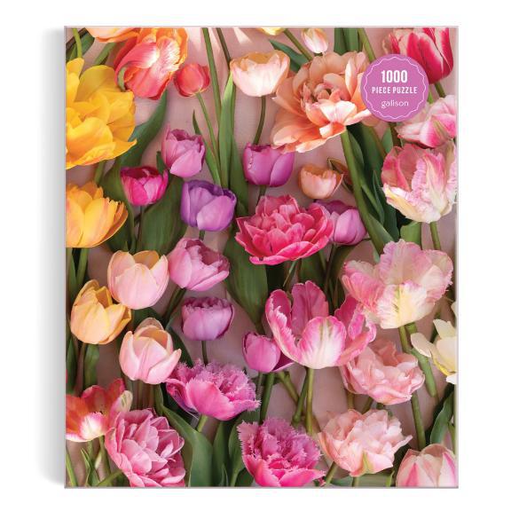 Ephemeral Tulips 1000 Piece Puzzle