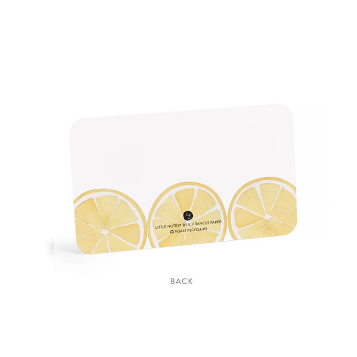 Little Notes - Lemon