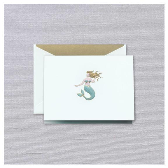 Engraved Mermaid Notes