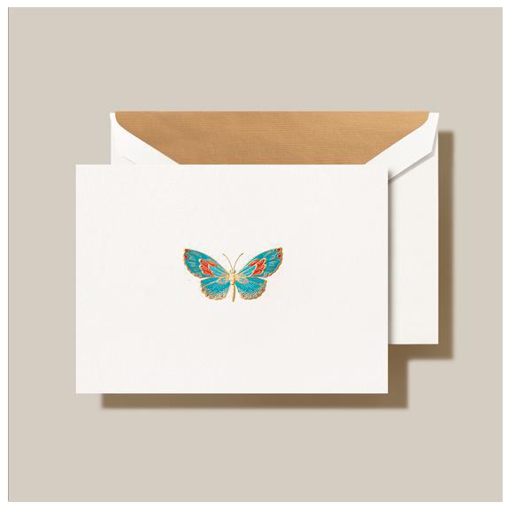 Engraved Butterfly Notes