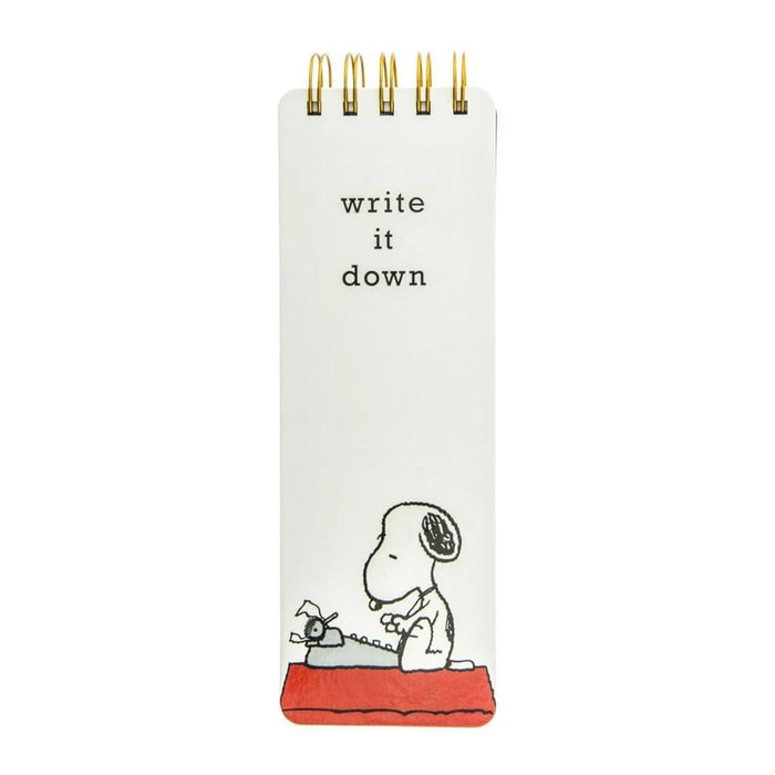Peanuts® Typewriter Reporter Notepad