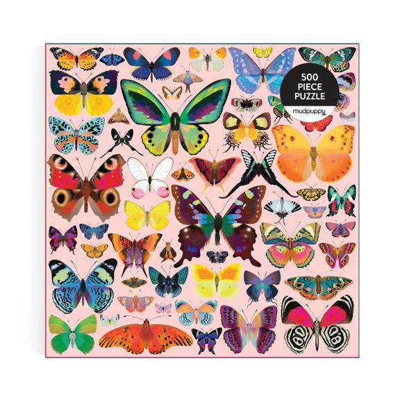 Brilliant Butterflies 500 Piece Puzzle
