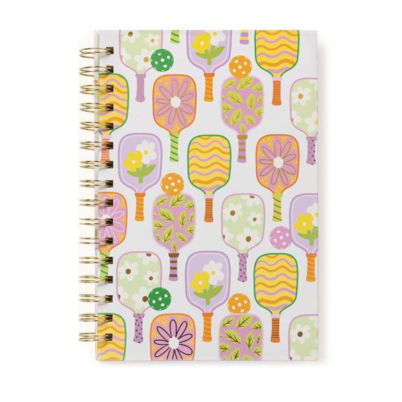 Pickleball Rally Spiral Notebook