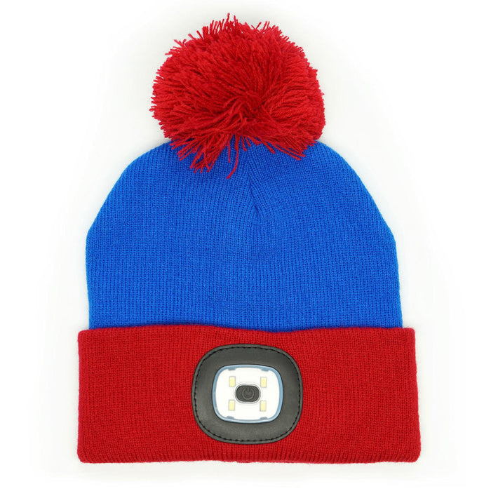 Night Scope Kid's Beanie - Blue