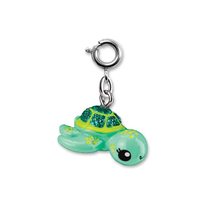 Charm It! Silver Baby Sea Turtle Charm