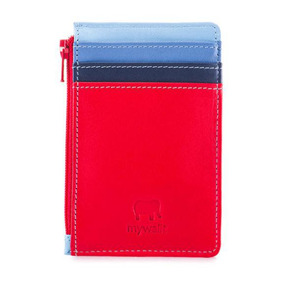 Credit Card Holder with Coin Purse - Royal
